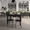 Flash Furniture Grace 47in. Solid Wood Dining Table w/Turned Wooden Legs, HD Rectangle Wood Table for 4, Black KER-T-799-BLK-47-GG - alternate 10